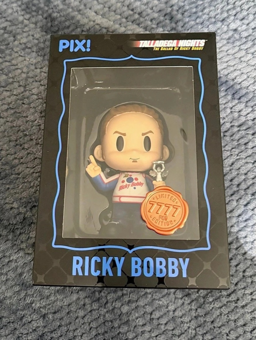 Thrilljoy Pix! Ricky Bobby Collectible Figure NWT